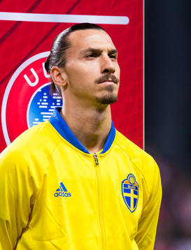 Sveriges Zlatan Ibrahimovic