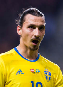 Sveriges Zlatan Ibrahimovic