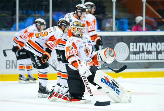 Karlskronas målvakt Linus Fernström