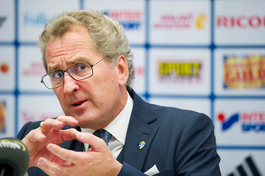 Förbundskapten Erik Hamrén