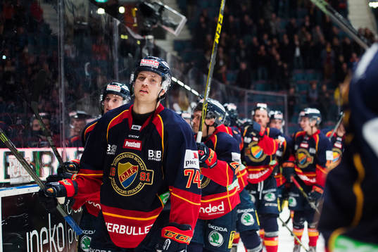 Djurgårdens Tobias Hage jublar