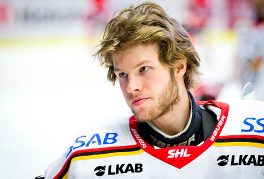 Luleås målvakt Filip Gustafsson deppar