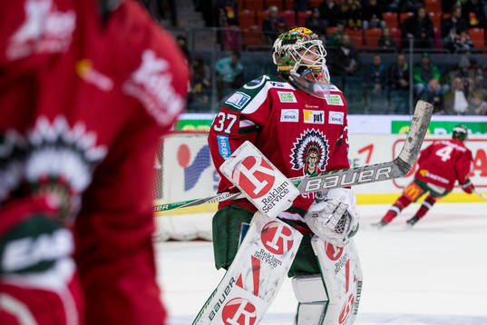 Frölundas målvakt Johan Gustafsson