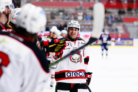Malmö Redhawks Nils Andersson gör 2-2