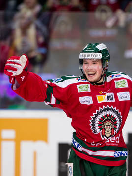 Frölundas Artturi Lehkonen jublar