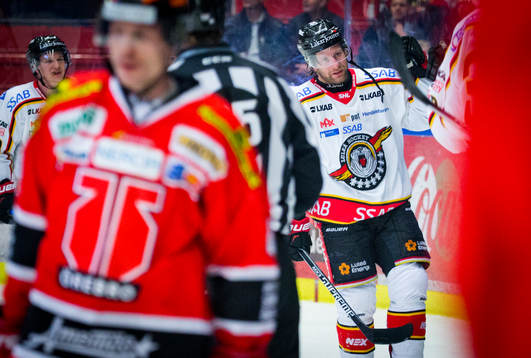 Luleås Jonathan Granström jublar