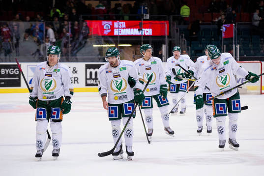 Färjestads spelare deppar