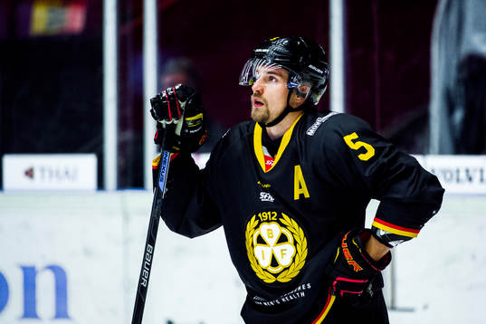 Brynäs Lukas Kilström  deppar
