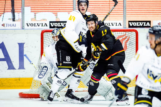 s målvakt Fredrik Pettersson-Wentzel och Axel Eidstedt