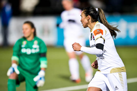 Rosengårds Marta Viera Da Silva jublar
