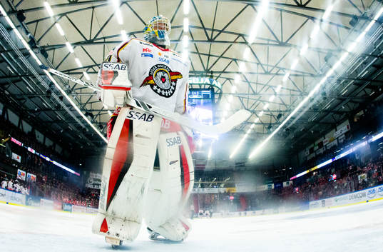 Luleås målvakt Filip Gustafsson