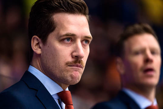Växjös tränare Sam Hallam