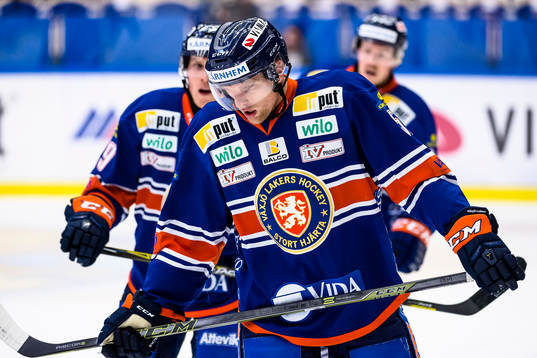 Växjös Joey Crabb hänger med huvudet