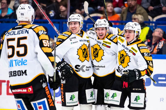 Skellefteås Pär Lindholm, Niclas Burström och Andreas