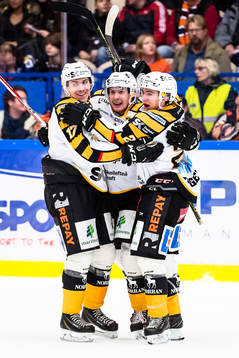 Skellefteås Pär Lindholm, Niclas Burström och Andreas