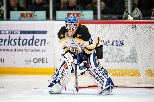 Panterns målvakt Viktor Andrén