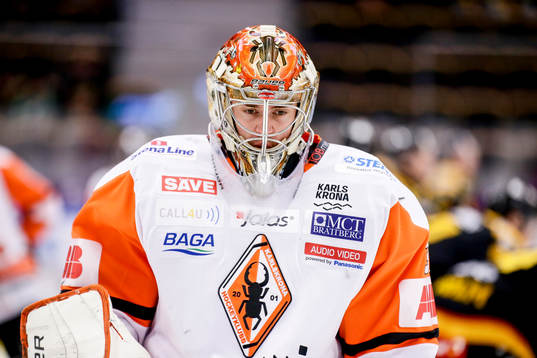 Karlskronas målvakt Patrick Galbraith