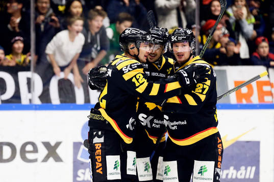 Skellefteås Jimmie Ericsson jublar