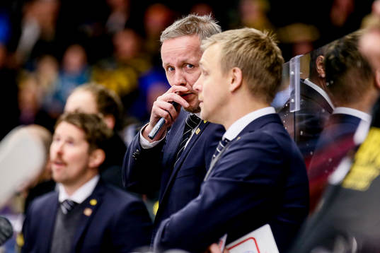 Skellefteås tränare Hans Wallson och assisterande
