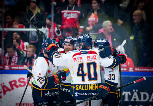 Djurgårdens Daniel Brodin gör 0-3 och jublar