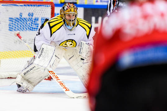 Brynäs målvakt Bernhard Starkbaum