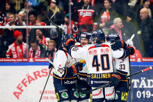 Djurgårdens Daniel Brodin jublar