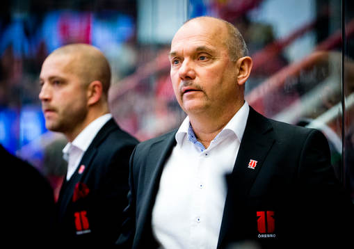 Örebros assisterande tränare Johan Tornberg och tränare