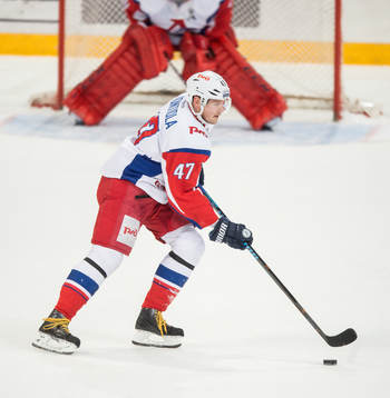 Petri Kontiola. Jokerit - Lokomotiv Jaroslav. KHL.