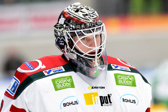 Frölundas målvakt Lars Johansson