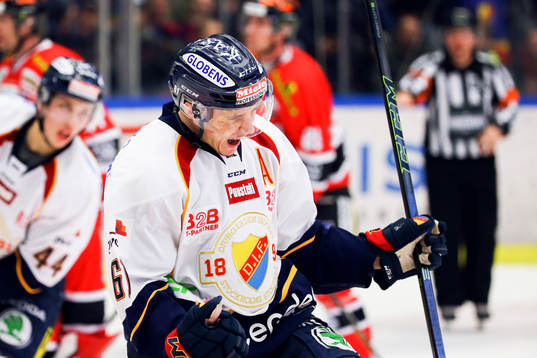 Djurgårdens Markus Ljungh jublar