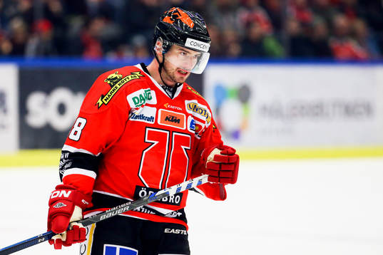 Örebros Jakub Petruzalek deppar