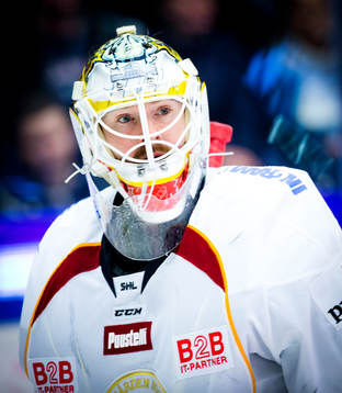Djurgårdens målvakt Mikael Tellqvist