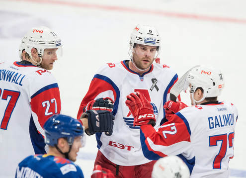 Patrik Hersley. Jokerit - Lokomotiv Jaroslav. KHL.