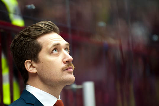 Växjös tränare Sam Hallam