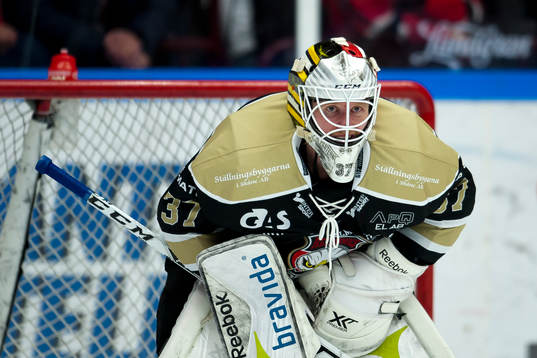 Malmö Redhawks  målvakt Jonas Gunnarsson
