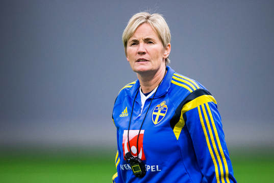Sveriges assisterande förbundskapten Lilie Persson