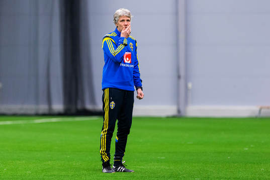 Sveriges förbundskapten Pia Sundhage