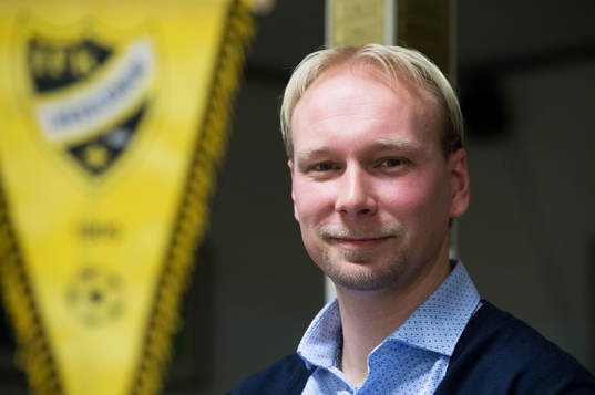 IFK Hässleholms nye tränare Daniel Nilsson i Hässleholm