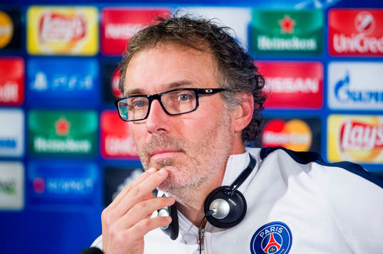 s tränare Laurent Blanc