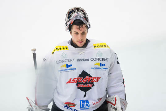 Asplövens målvakt Ronan Quemener