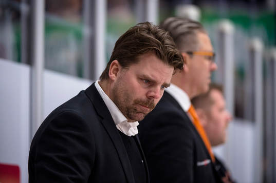 Karlskronas assisterande tränare Ove Molin deppar