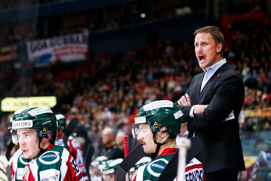 Frölundas tränare Roger Rönnberg