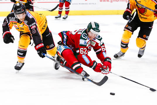 Luleås Craig Schira och Frölundas Artturi Lehkonen