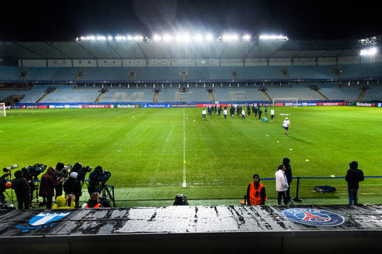 Översiktsbild över Swedbank Stadion