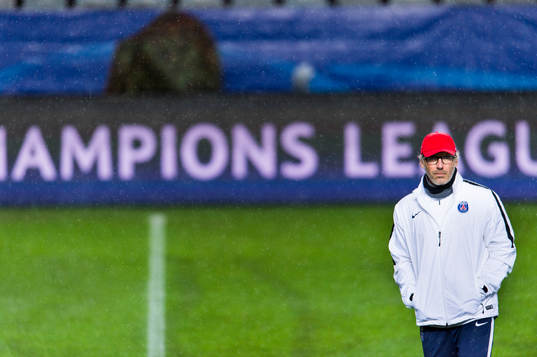 s tränare Laurent Blanc