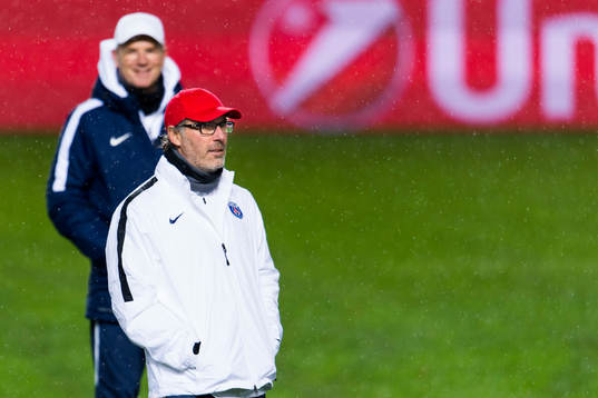 s tränare Laurent Blanc