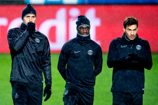s Zlatan Ibrahimovic, Hervin Ongenda och Benjamin Stambouli