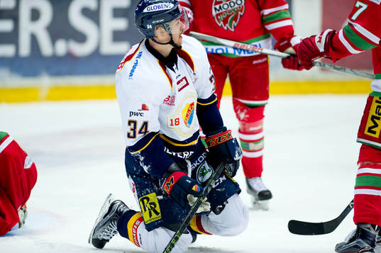 Djurgårdens Daniel Brodin deppar