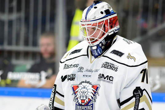 Linköpings målvakt David Rautio