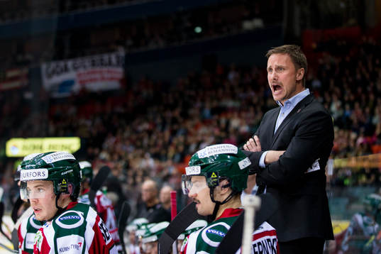 Frölundas tränare Roger Rönnberg